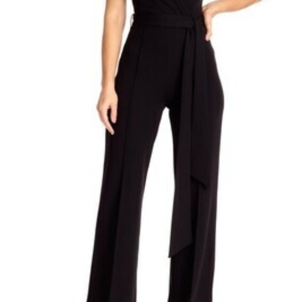 VALENTINE Black Sleeveless Jumpsuit - Picture 3 of 7